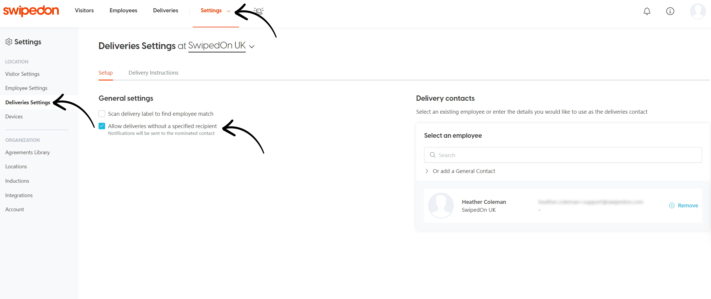 Delivery Settings - Best Ocean Photos in Mobile